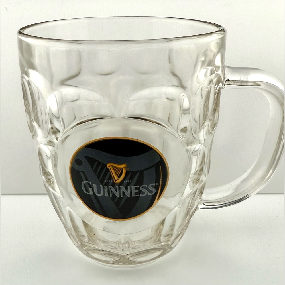 Guinness Dimpled 20oz Beer / coffee mug w/logo.